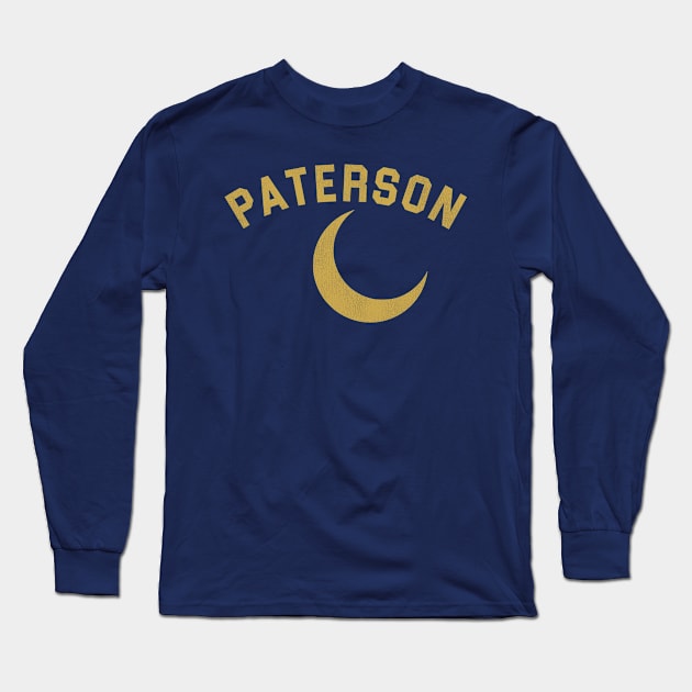Defunct Paterson Crescents Basketball Team Long Sleeve T-Shirt by Defunctland